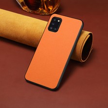 Cool-M Samsung Galaxy A31 Buzağı Dokulu Yumuşak Deri Arka Kapak (Yurt Dışından)