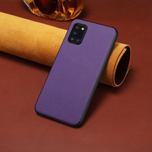 Cool-M Samsung Galaxy A31 Buzağı Dokulu Yumuşak Deri Arka Kapak (Yurt Dışından)