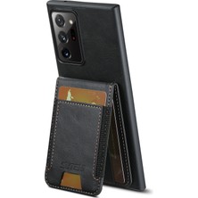 Cool-M Samsung Galaxy NOTE20 Ultra Mumlu Doku Kickstand Telefon Kapağı (Yurt Dışından)