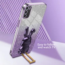 Cool-M Samsung Galaxy A03S Kickstand Telefon Koruyucu Kılıf (Yurt Dışından)