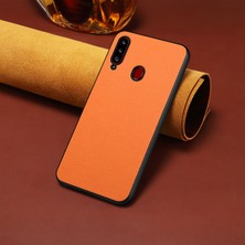 Cool-M Samsung Galaxy A20S Ince Deri Sert Pc Arka Tpu Çerçeve Hibrit Telefon Kapağı (Yurt Dışından)