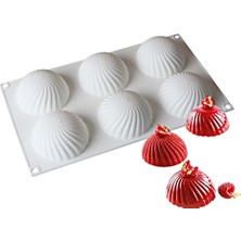 Butedo Çoklu Silikon Tart Kek Pasta Tatlı Kalıbı - SF037