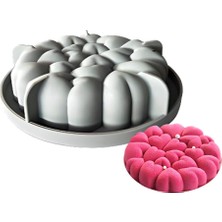Butedo Çoklu Silikon Tart Kek Pasta Tatlı Kalıbı - SF841