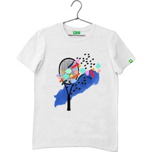 Routefield Partisan Erkek Beyaz Polo Tişört