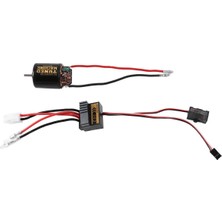 Guiwuu 320A Esc + 540 Fırçalı Motor 21 T 1/10 Rc Araba Eksenel SCX10 Trx4 D90 Redcat,2 (Yurt Dışından)