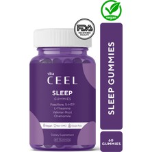 Vita Ceel Döngüsüne Yardımcı Vegan Sleep Gummy Vitamin Passiflora, Vitamin B6, 5- http, L-theanie