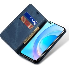 Xshine Honor Magic6 5g Kot Boya Dokusu Deri Telefon Kapağı (Yurt Dışından)