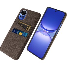 Xshine Huawei Nova 12 Pro 5g Kart Tutucu Telefon Kılıfı Bez Doku Pc Arka Kapak (Yurt Dışından)