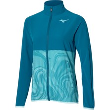 Charge Printed Jacket Erkek Yağmurluk Mavi