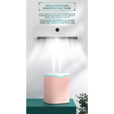 Healeele Sagrado 2000 ml Büyük Kapasiteli Nemlendirici USB Ultrasonik Çift Sprey Kafası Aroma Yağı Difüzör Hava Humidificador Mist Maker Pembe (Yurt Dışından)