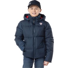 Rossignol Puffy Unisex Çocuk Mavi Kayak Ceketi