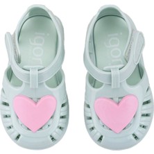Igor Çocuk Cırtlı Sandalet S10310 Tobby Gloss  Love