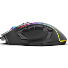 Inca IMG-351 Empousa  Rgb LED 12800 Dpi 12 Keys Macro Programmable  Gaming Mouse