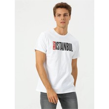 Levi's Levis Erkek Bisiklet Yaka Basklı Istanbul T-Shirt A7747-0000