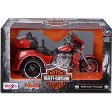 Maisto Davidson 2021 Cvo Tri Glide Trikes 1/12 Model Motosiklet