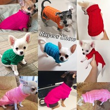 Longbangdian Shop Koyu Mavi Stil Xl Beden Pet Köpek Kazak Kedi Giysileri Küçük Köpekler Için Sıcak Kedi Kediler Ceket Kıyafet Köpek Pug Ceket Giysileri Yünlü Yumuşak Köpek T Shirt Ceket (Yurt Dışından)