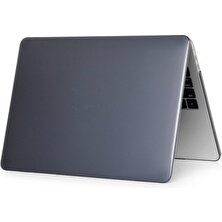 Hk Teknoloji Macbook Air 13.6 2024 A3113 M3 Çip Uyumlu Kılıf Mat Doku Hardcase Kapak