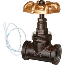 Yinstree Yeni Demir Vintage Steampunk 1/2 ''durdurma Vanası Işık Anahtarı Telli Demir (Yurt Dışından)