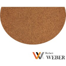 Herbert Weber Oval Koko Paspas Sentetik Iç ve Dış Kapı Önü Paspası Eco 10MM Dökülmez Paspas