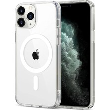 Etiget iPhone 11 Pro Kılıf Magsafe Wireless Şarj Özellikli Şeffaf Kılıf