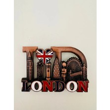 London Koleksiyonluk Metal Magnet