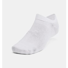 Under Armour Essential No Show 6Pk Unisex Beyaz Çorap 1382611-100