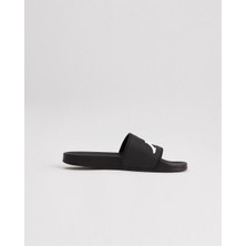 Kappa Authentic Adam 2 Siyah Spor Terlik – Tek Bant, Hafif Kaymaz Kauçuk Taban, Ergonomik Destekli Rahat Günlük Kullanım