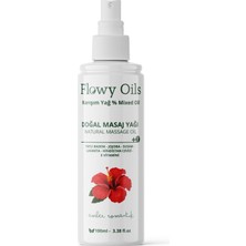 Flowy Oils Rahatlatıcı Kas Gevşetici Amber Romantik Kokulu %100 Doğal Aromaterapi Masaj Yağı 100ML