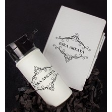 Ejoya Kişiye Özel Defter Kalem ve Matara Hediye Seti 94309