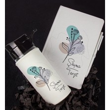 Ejoya Kişiye Özel Defter Kalem ve Matara Hediye Seti 94750