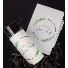 Ejoya Kişiye Özel Defter Kalem ve Matara Hediye Seti 94791