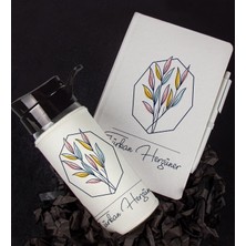 Ejoya Kişiye Özel Tasarım Defter Kalem Matara Hediye Seti 104548