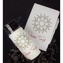 Ejoya Kişiye Özel Tasarım Defter Kalem Matara Hediye Seti 104576