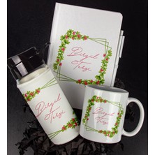 Ejoya Kişiye Özel Tasarım Defter Kalem Matara ve Kupa Hediye Seti 104964