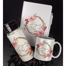 Ejoya Kişiye Özel Tasarım Defter Kalem Matara ve Kupa Hediye Seti 104985