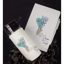 Ejoya Kişiye Özel Defter Kalem ve Matara Hediye Seti 94749