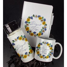 Ejoya Kişiye Özel Tasarım Defter Kalem Matara ve Kupa Hediye Seti 104925