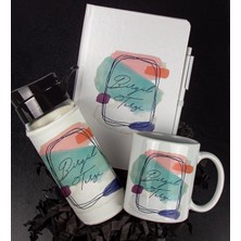 Ejoya Kişiye Özel Tasarım Defter Kalem Matara ve Kupa Hediye Seti 104979