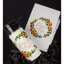 Ejoya Kişiye Özel Tasarım Defter Kalem Matara Hediye Seti 104628