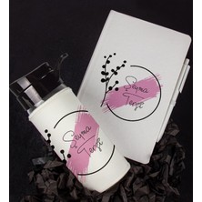 Ejoya Kişiye Özel Defter Kalem ve Matara Hediye Seti 94781