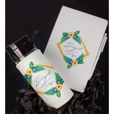 Ejoya Kişiye Özel Tasarım Defter Kalem Matara Hediye Seti 104674