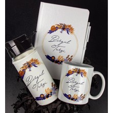 Ejoya Kişiye Özel Tasarım Defter Kalem Matara ve Kupa Hediye Seti 104891