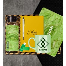 Ejoya Kişiye Özel Defter & Kalem & Kupa & Matara & Mousepad & USB Bellek Hediye Kutusu 113083