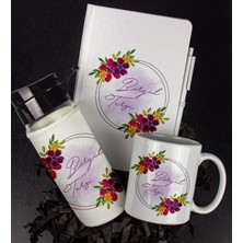 Ejoya Kişiye Özel Tasarım Defter Kalem Matara ve Kupa Hediye Seti 104883