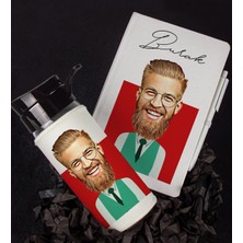 Ejoya Kişiye Özel Karikatür Tasarım Defter Kalem Matara Hediye Seti 96399