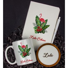 Ejoya Kişiye Özel Defter Kalem Kupa ve Bardak Altlığı Hediye Seti 103742