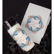 Ejoya Kişiye Özel Tasarım Defter Kalem Matara Hediye Seti 104694