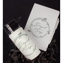 Ejoya Kişiye Özel Tasarım Defter Kalem Matara Hediye Seti 104758