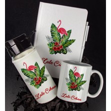 Ejoya Kişiye Özel Tasarım Defter Kalem Matara ve Kupa Hediye Seti 104826