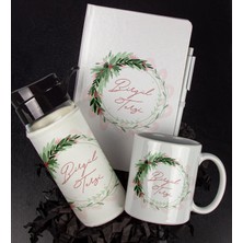 Ejoya Kişiye Özel Tasarım Defter Kalem Matara ve Kupa Hediye Seti 104947